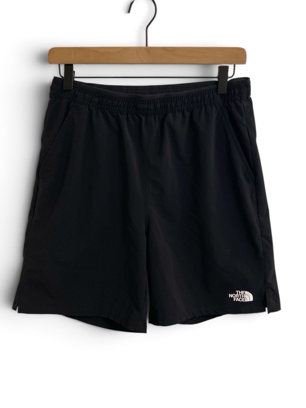 THE NORTH FACE TNF BLACK HYBRID SHORTS QUICK DRY FLASHDRY-XD MENS SIZE SMALL